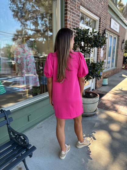 Mary Square - Andie Dress - Pink - KJ Clothier