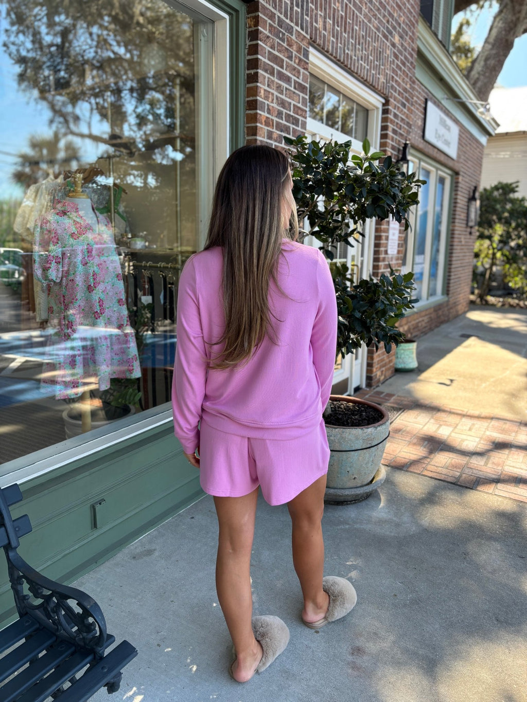 Mary Square - Carly Short Set - Lilac - KJ Clothier
