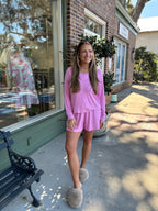 Mary Square - Carly Short Set - Lilac - KJ Clothier