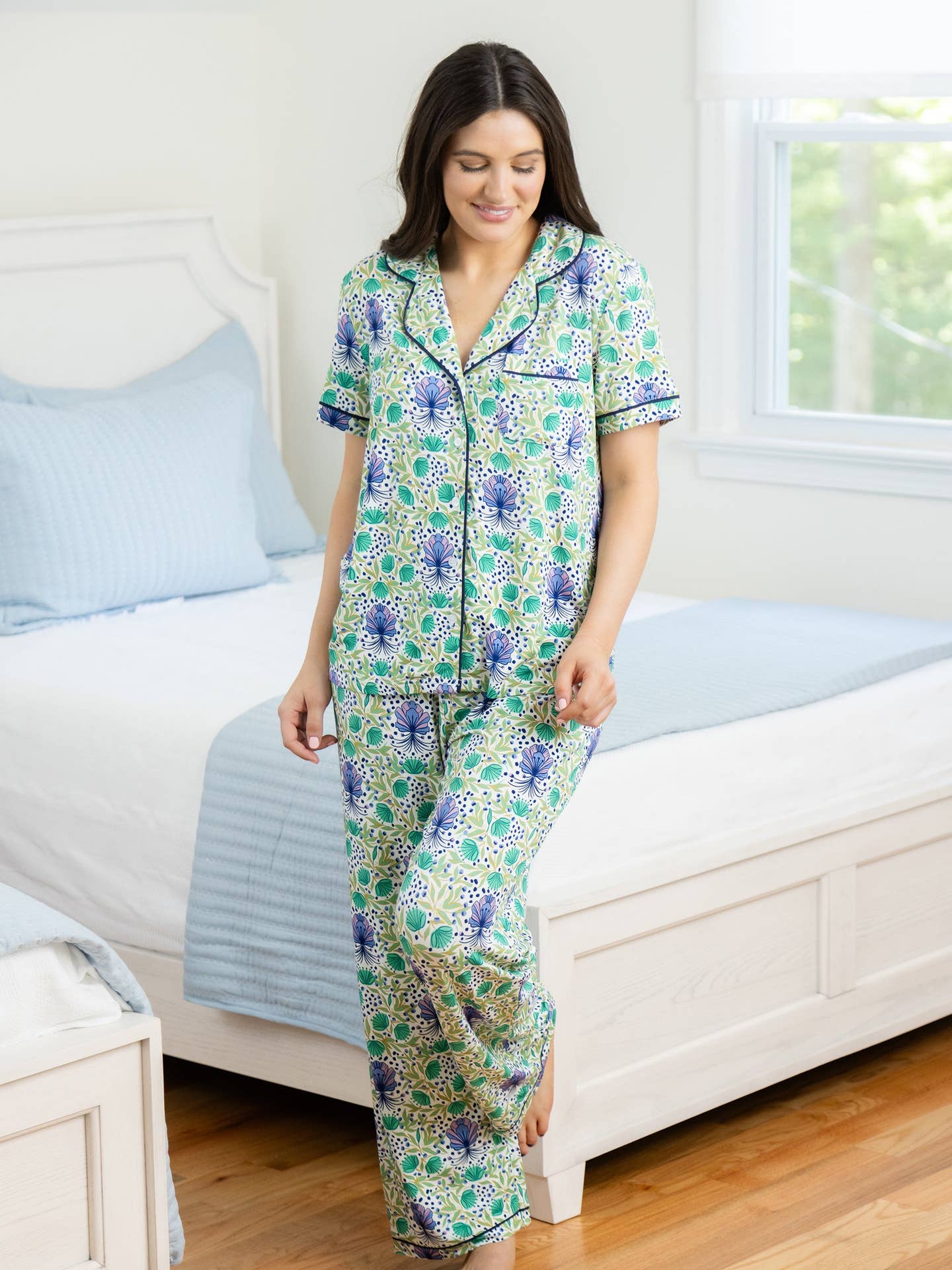 Mary Square - Charlotte PJ Set - Lux Be A Lady - KJ Clothier