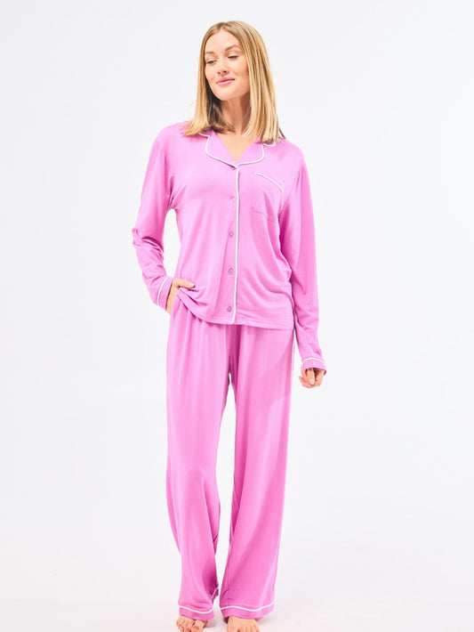 Mary Square - Charlotte PJ Set - Orchid - KJ Clothier