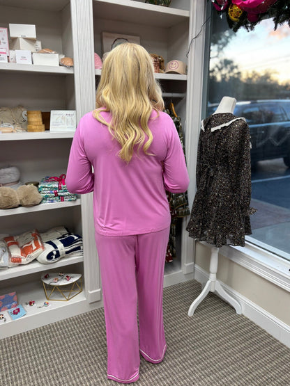 Mary Square - Charlotte PJ Set - Orchid - KJ Clothier