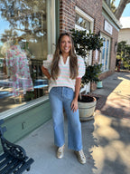 Mary Square - Emma Sweater - Ivory Multi - KJ Clothier