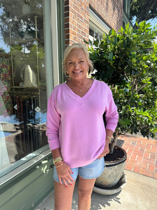 Mary Square - Hazel Top - Orchid - KJ Clothier