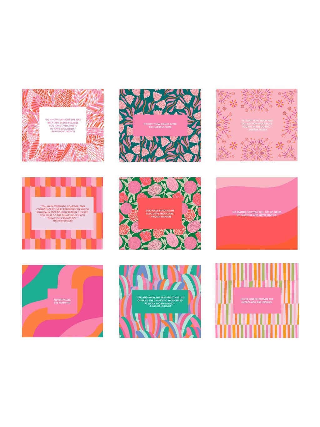 Mary Square - Inspiration Card Block | Nurses - KJ Clothier