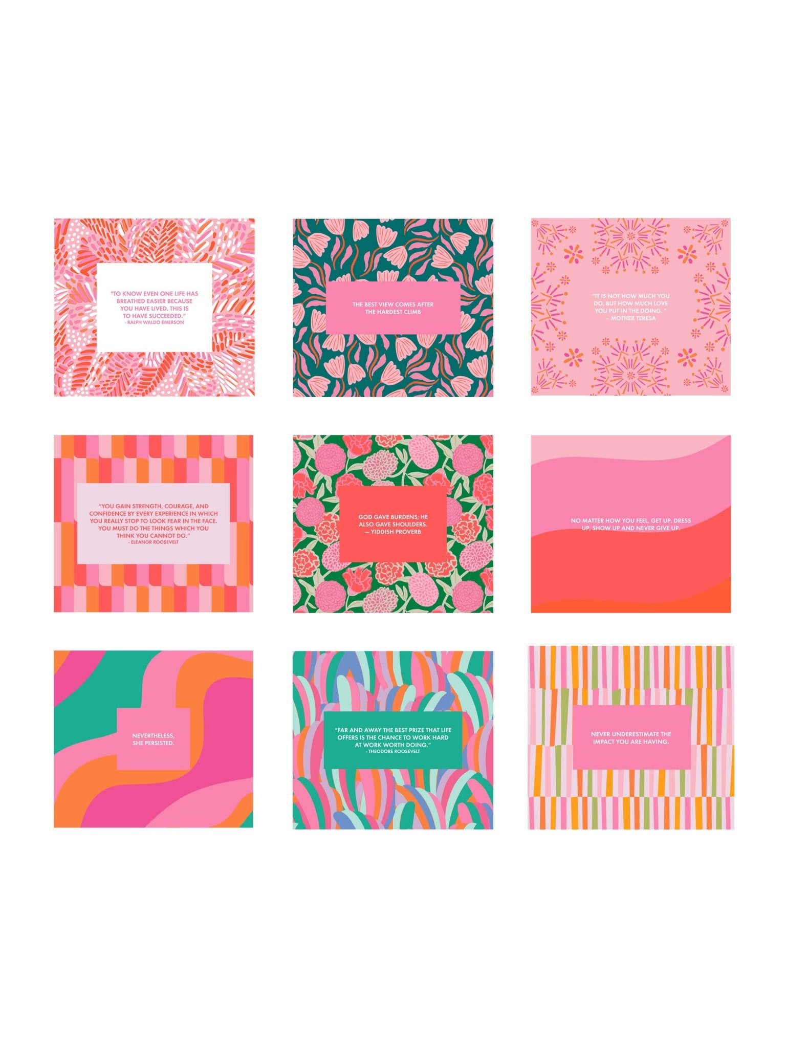 Mary Square - Inspiration Card Block | Nurses - KJ Clothier