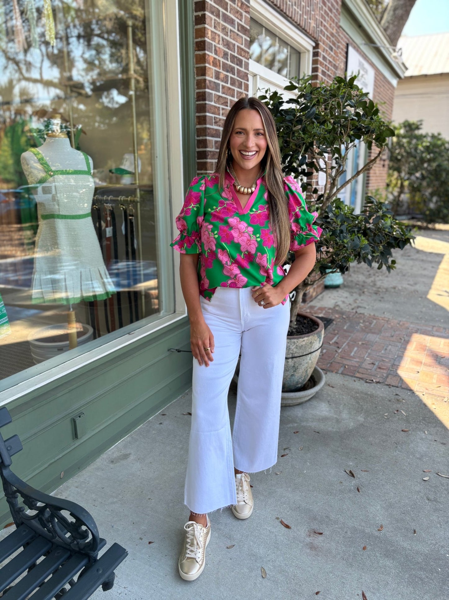 Mary Square - Jessica Top - Orchid Reverie Pink - KJ Clothier