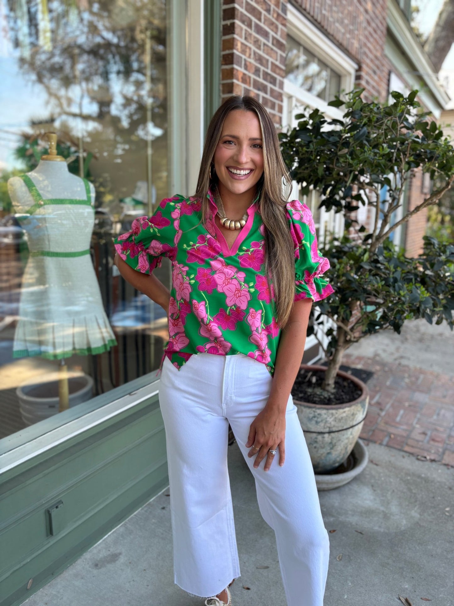 Mary Square - Jessica Top - Orchid Reverie Pink - KJ Clothier