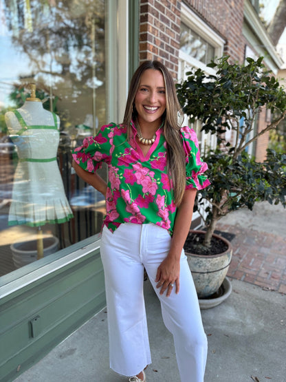 Mary Square - Jessica Top - Orchid Reverie Pink - KJ Clothier