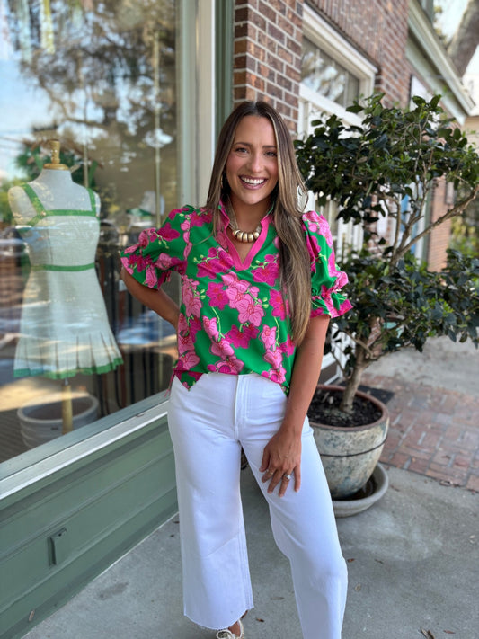 Mary Square - Jessica Top - Orchid Reverie Pink - KJ Clothier