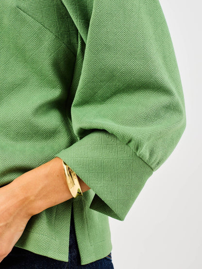 Mary Square - Jocelyn Top - Green - KJ Clothier