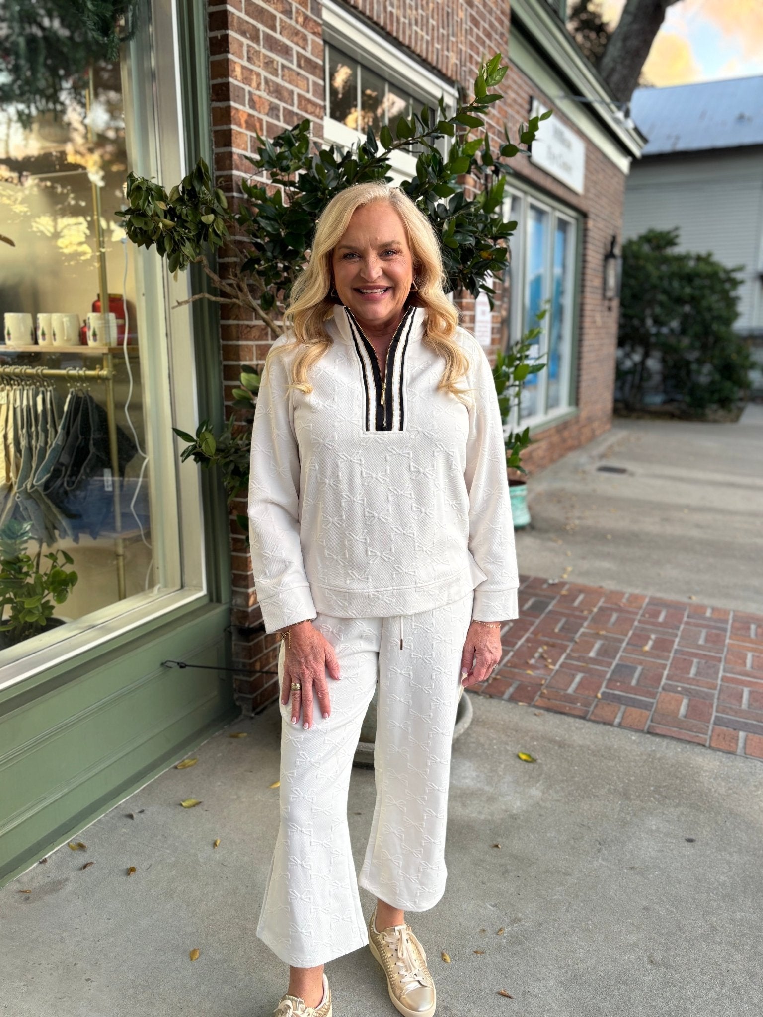 Mary Square - Lula Set - Ivory - KJ Clothier