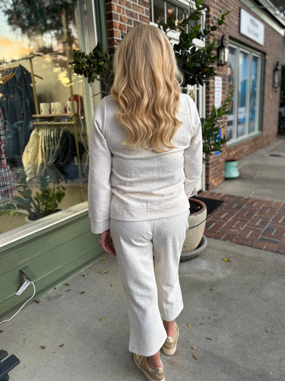 Mary Square - Lula Set - Ivory - KJ Clothier