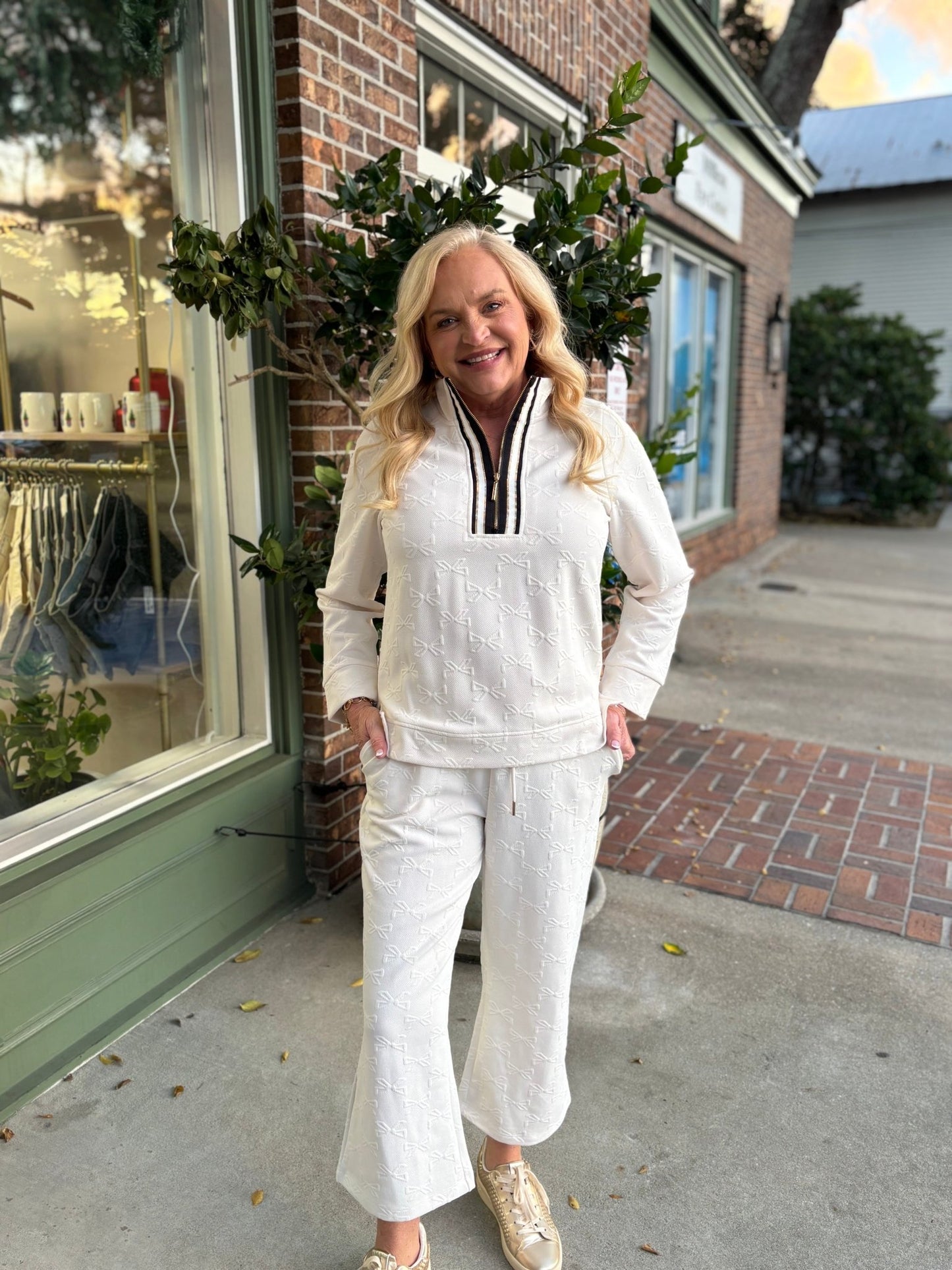 Mary Square - Lula Set - Ivory - KJ Clothier