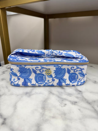 Mary Square - Make Me Blush Bag - Porcelain Vines - KJ Clothier