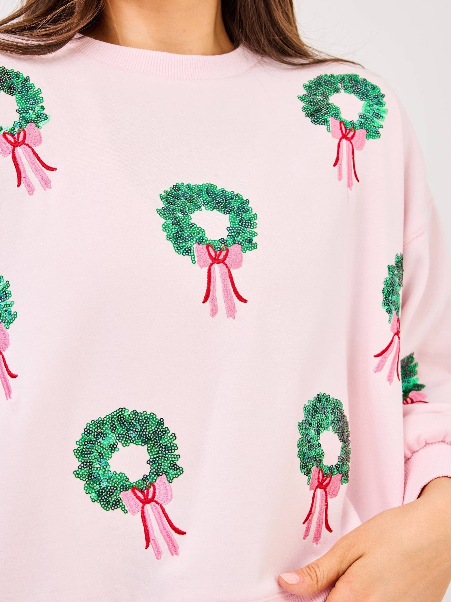 Mary Square - Millie Sweatshirt | Wreaths - KJ Clothier