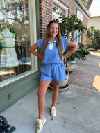 Mary Square - Porter Set - Blue - KJ Clothier