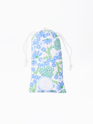 Mary Square - Quick Dry Beach Towel - Daisy Chain White - KJ Clothier