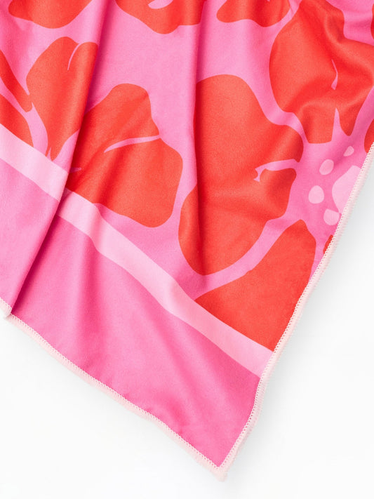 Mary Square - Quick Dry Beach Towel - Garden Samba - KJ Clothier