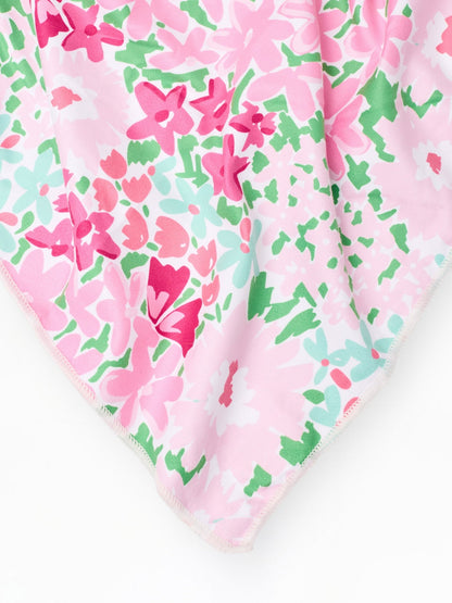 Mary Square - Quick Dry Beach Towel - Petal Perfect - KJ Clothier
