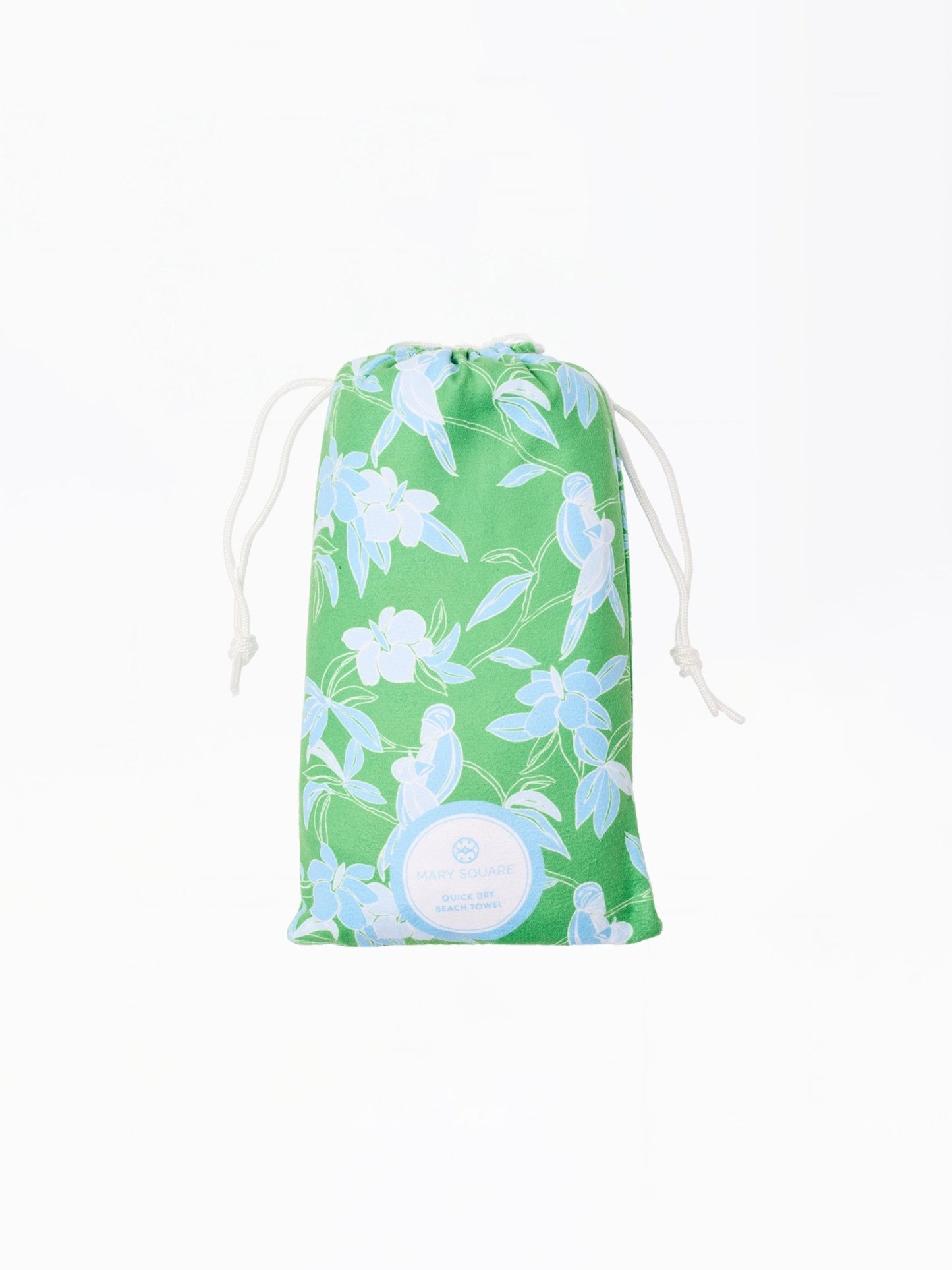 Mary Square - Quick Dry Beach Towel - Tiki Tropics - KJ Clothier