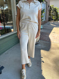 Mary Square - Sabrina Pant - Sand - KJ Clothier