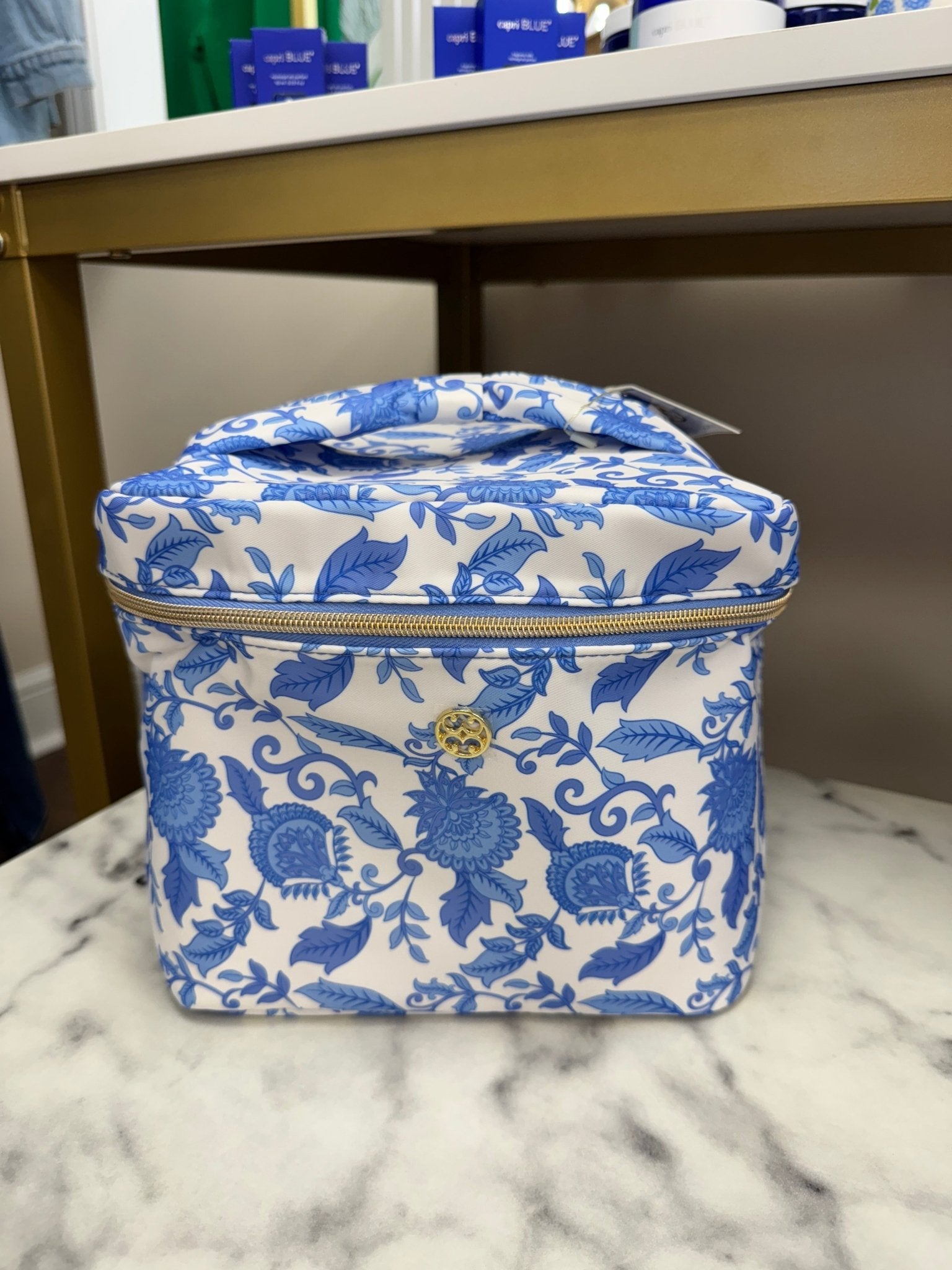 Mary Square - Ultraglam Bag - Porcelain Vines - KJ Clothier