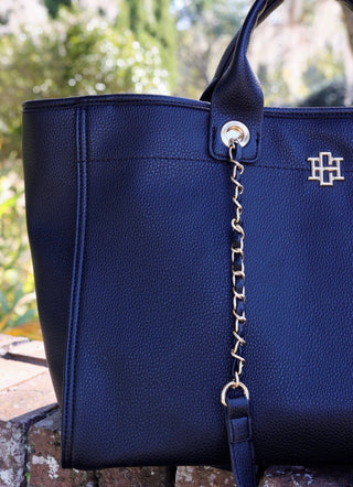 Melissa Tote Bag - Black - KJ Clothier