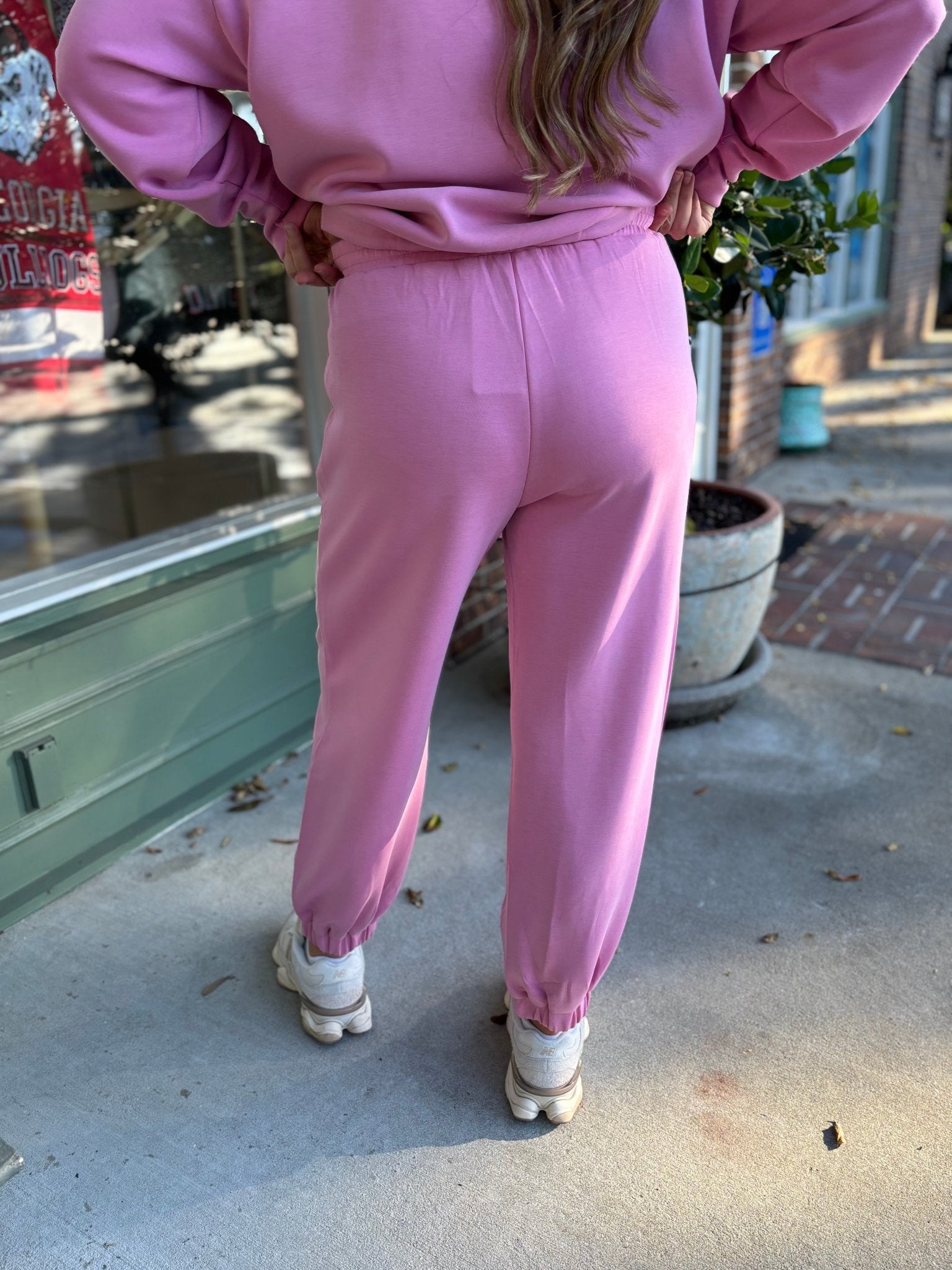 Milly Modal Joggers - Bubblegum - KJ Clothier
