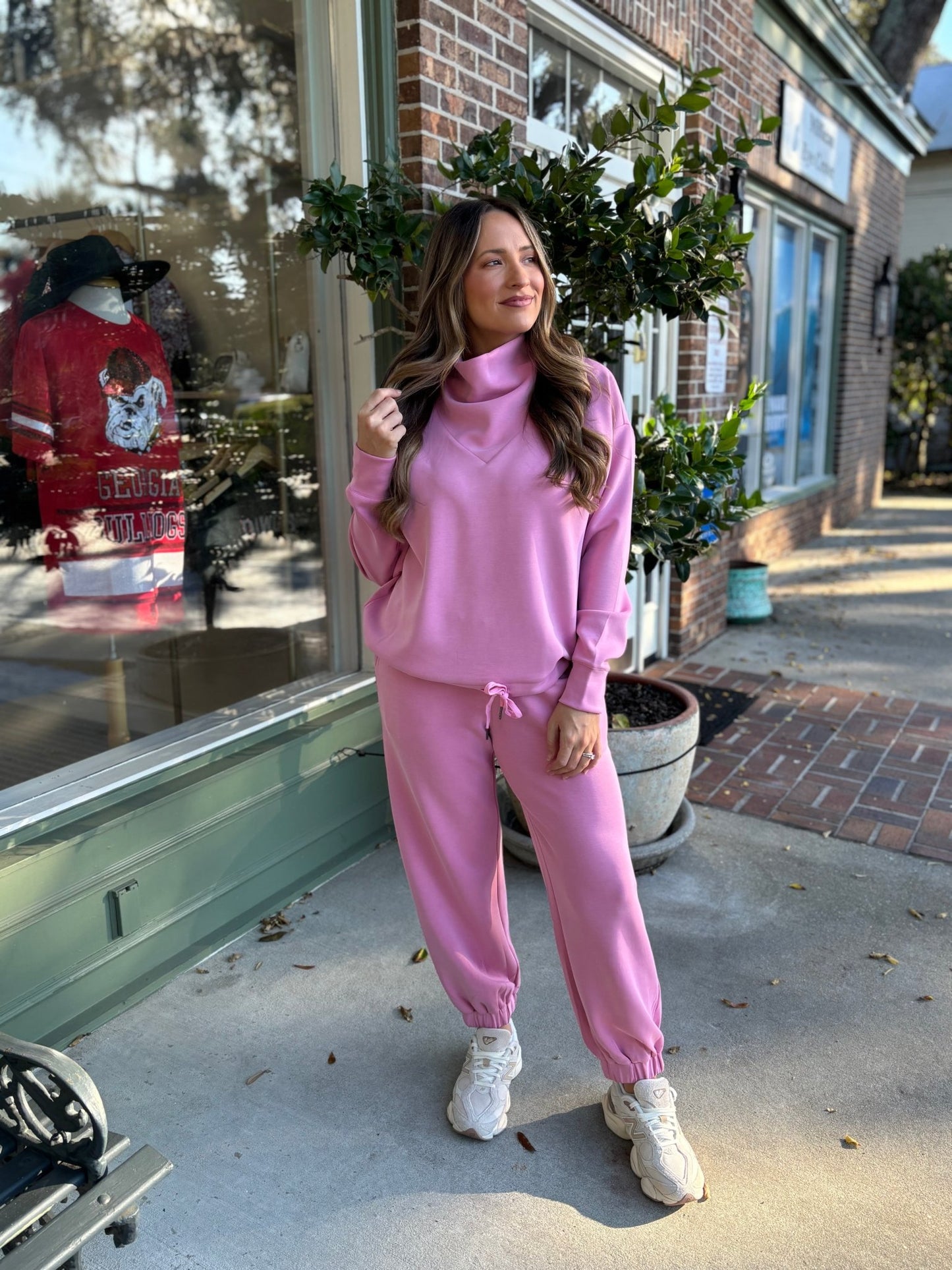 Milly Modal Joggers - Bubblegum - KJ Clothier