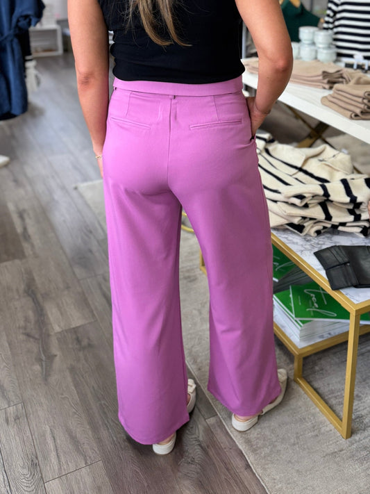 Molly Bracken - Power Pants - Pink - KJ Clothier