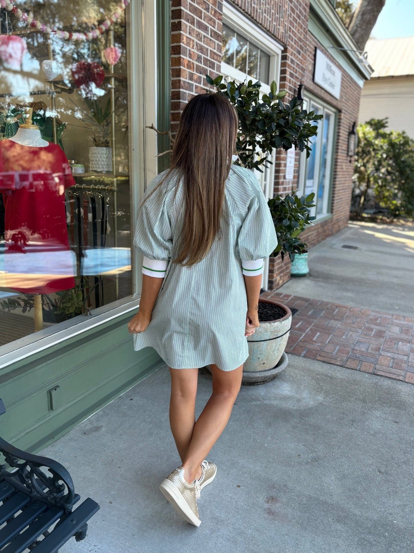 On The Go Dress - White - KJ Clothier