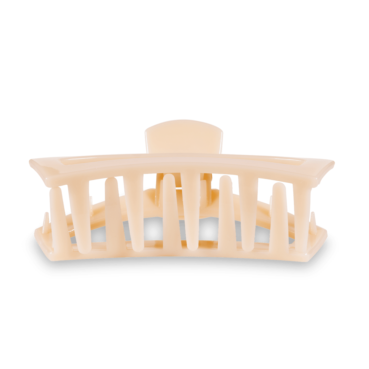 Open Hair Clip | Large | Almond Beige - KJ Clothier