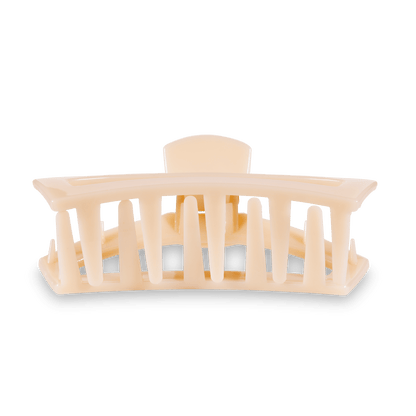 Open Hair Clip | Large | Almond Beige - KJ Clothier