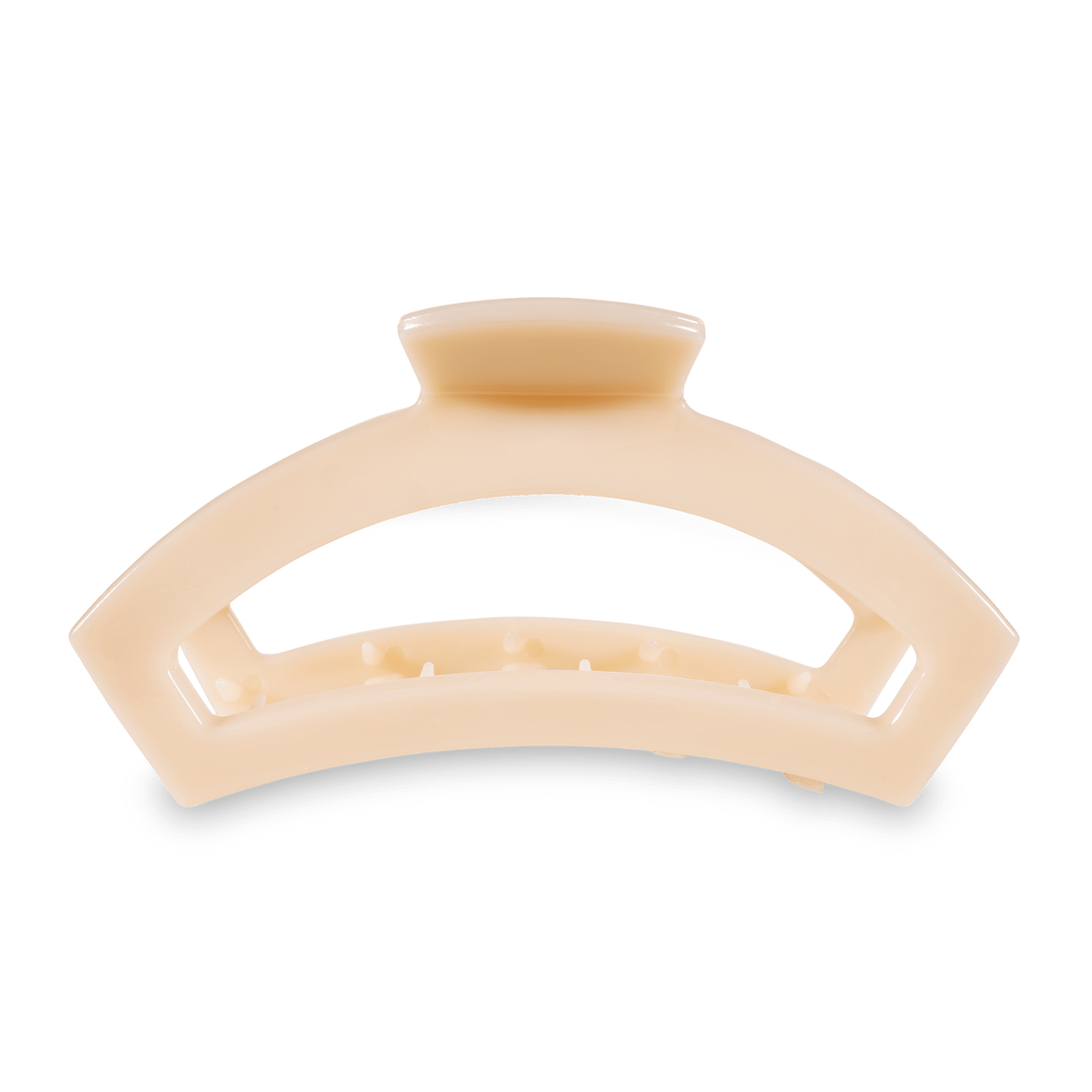 Open Hair Clip | Large | Almond Beige - KJ Clothier