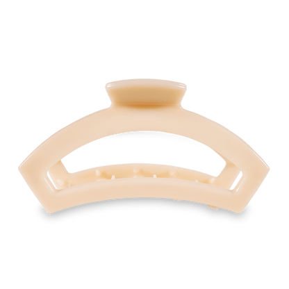 Open Hair Clip | Large | Almond Beige - KJ Clothier