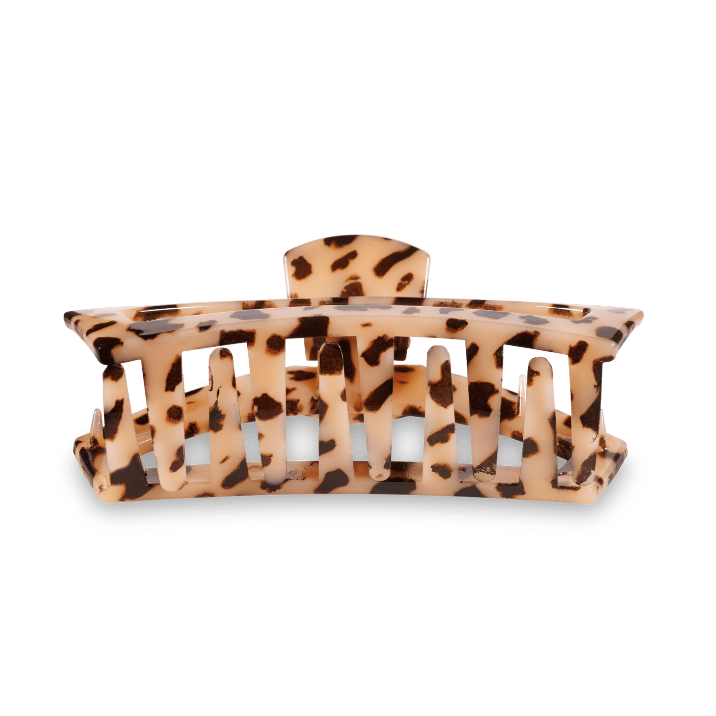Open Hair Clip | Large | Blonde Tortoise - KJ Clothier