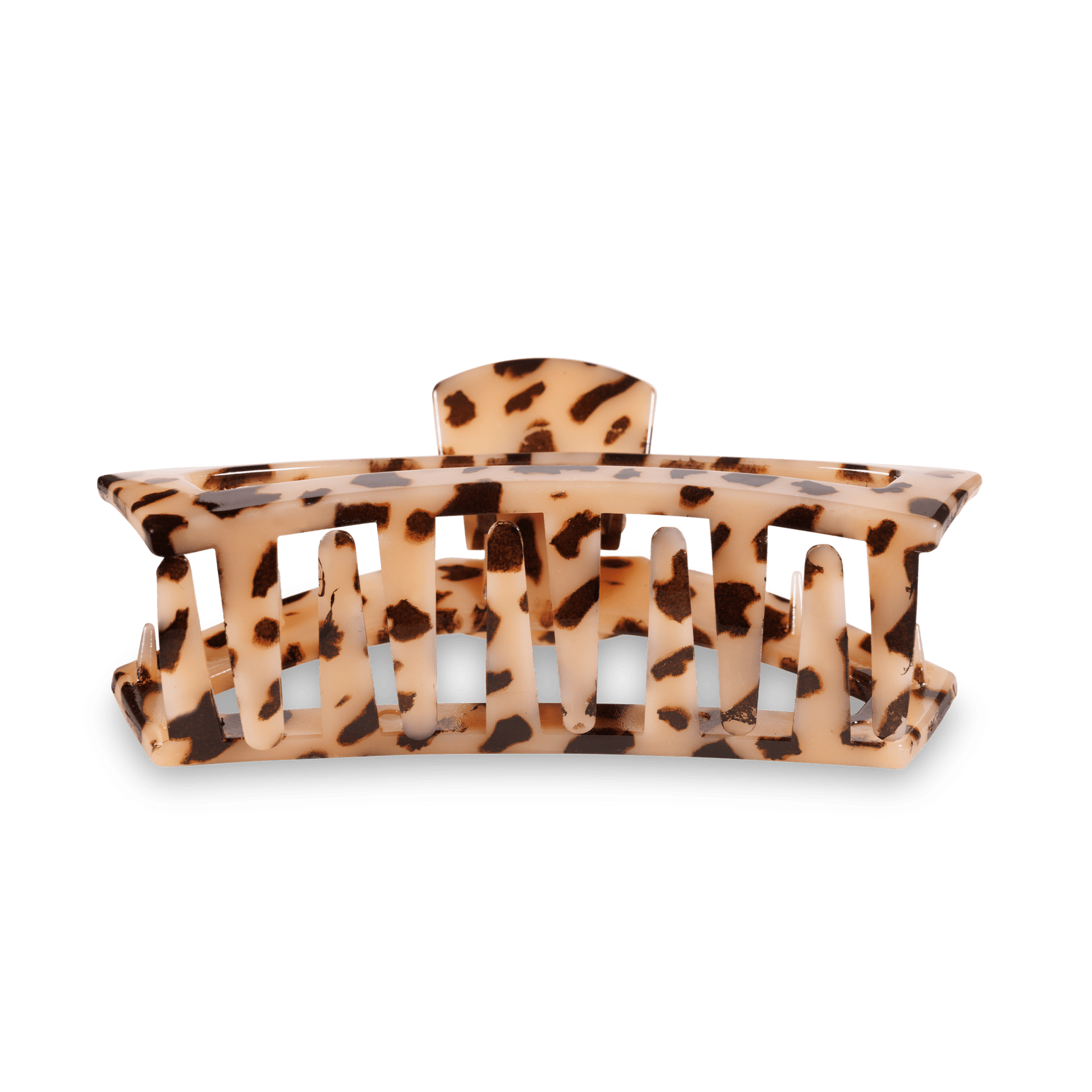 Open Hair Clip | Large | Blonde Tortoise - KJ Clothier