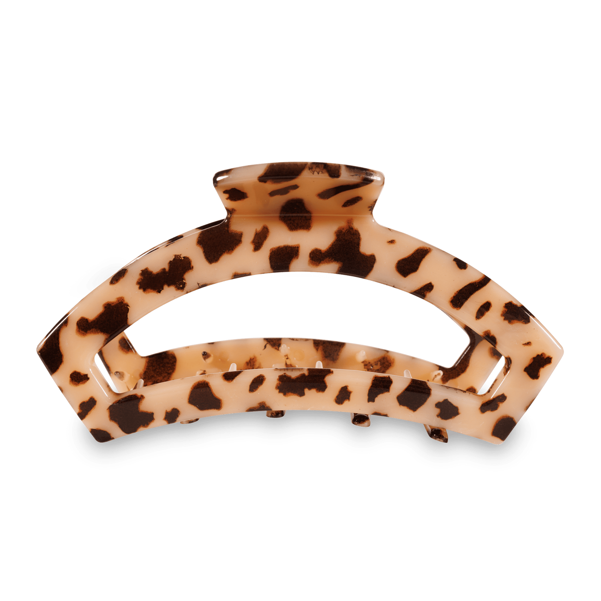 Open Hair Clip | Large | Blonde Tortoise - KJ Clothier