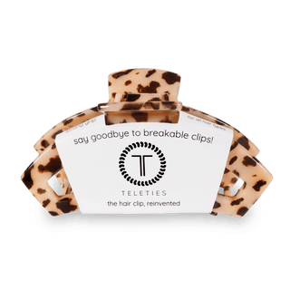 Open Hair Clip | Large | Blonde Tortoise - KJ Clothier