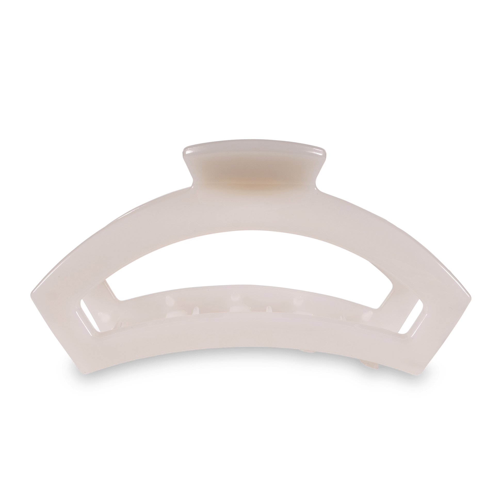 Open Hair Clip | Large | Coconut White - KJ Clothier