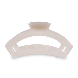 Open Hair Clip | Large | Coconut White - KJ Clothier