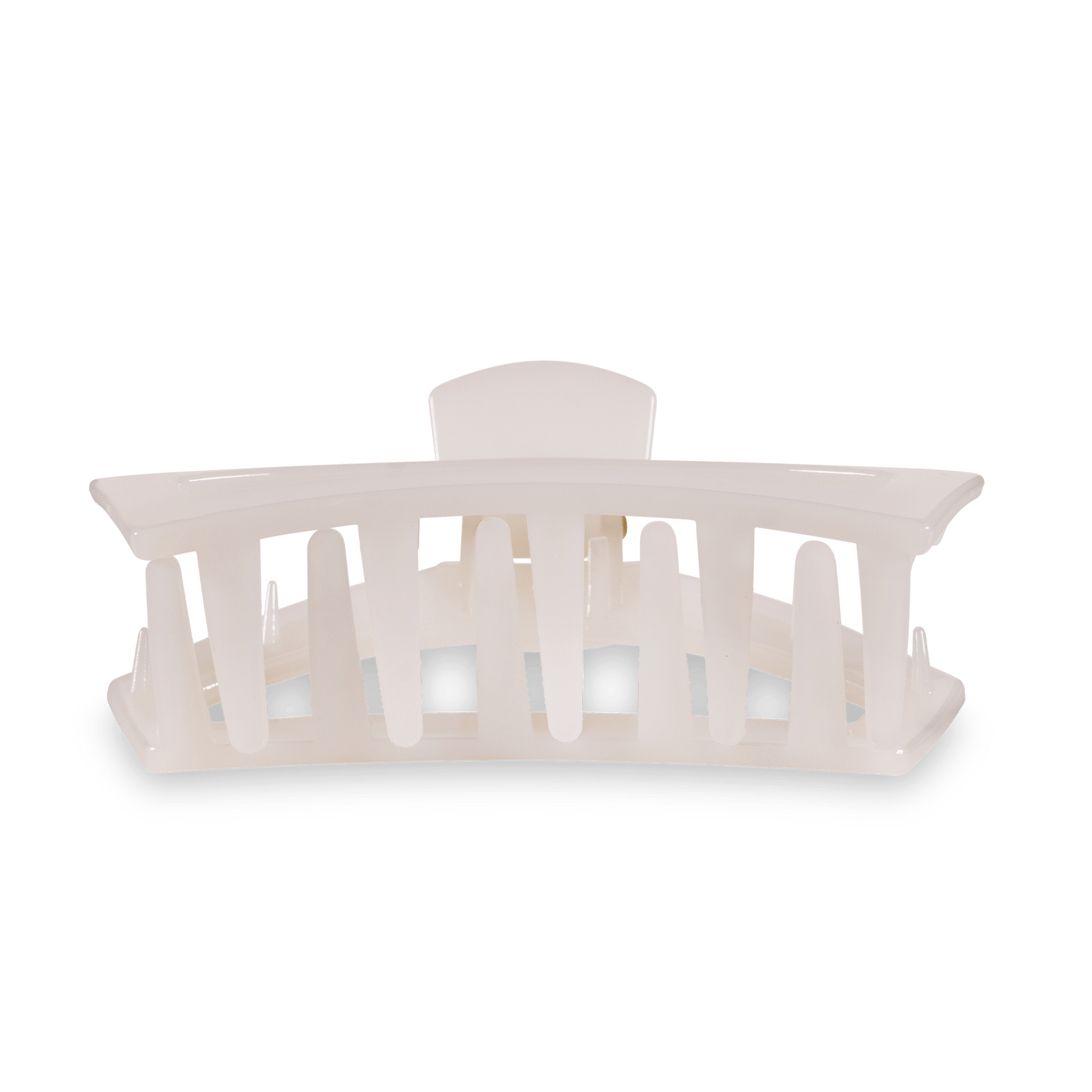 Open Hair Clip | Large | Coconut White - KJ Clothier