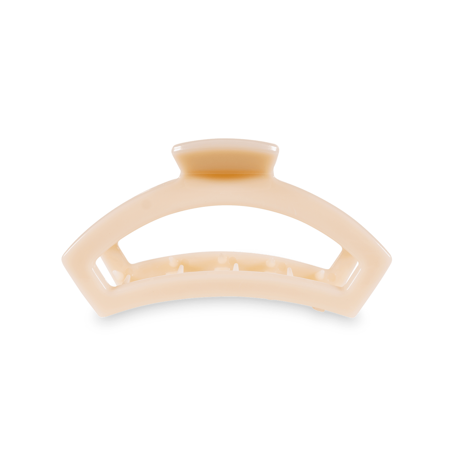 Open Hair Clip | Medium | Almond Beige - KJ Clothier