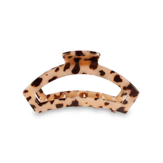 Open Hair Clip | Medium | Blonde Tortoise - KJ Clothier