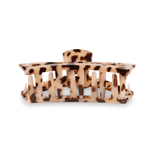 Open Hair Clip | Medium | Blonde Tortoise - KJ Clothier