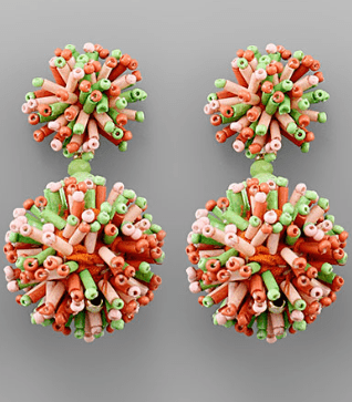 Pom Drop Earring - KJ Clothier