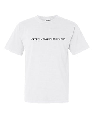PRE - ORDER: GEORGIA FLORIDA WEEKEND TEE (2 COLORS) - KJ Clothier