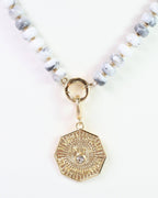 Rawlins Octagon Disc Charm - Gold - KJ Clothier
