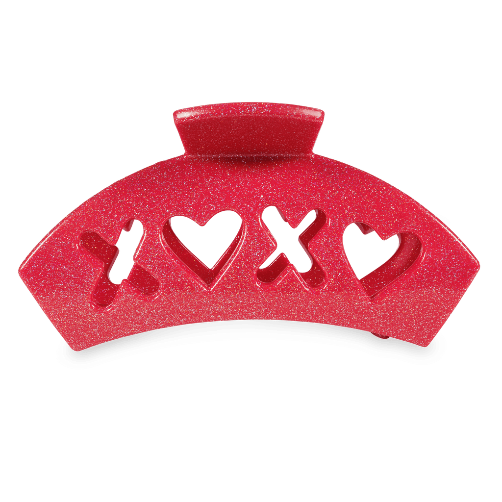 Red Sweet Talker Large Hair Clip - KJ Clothier